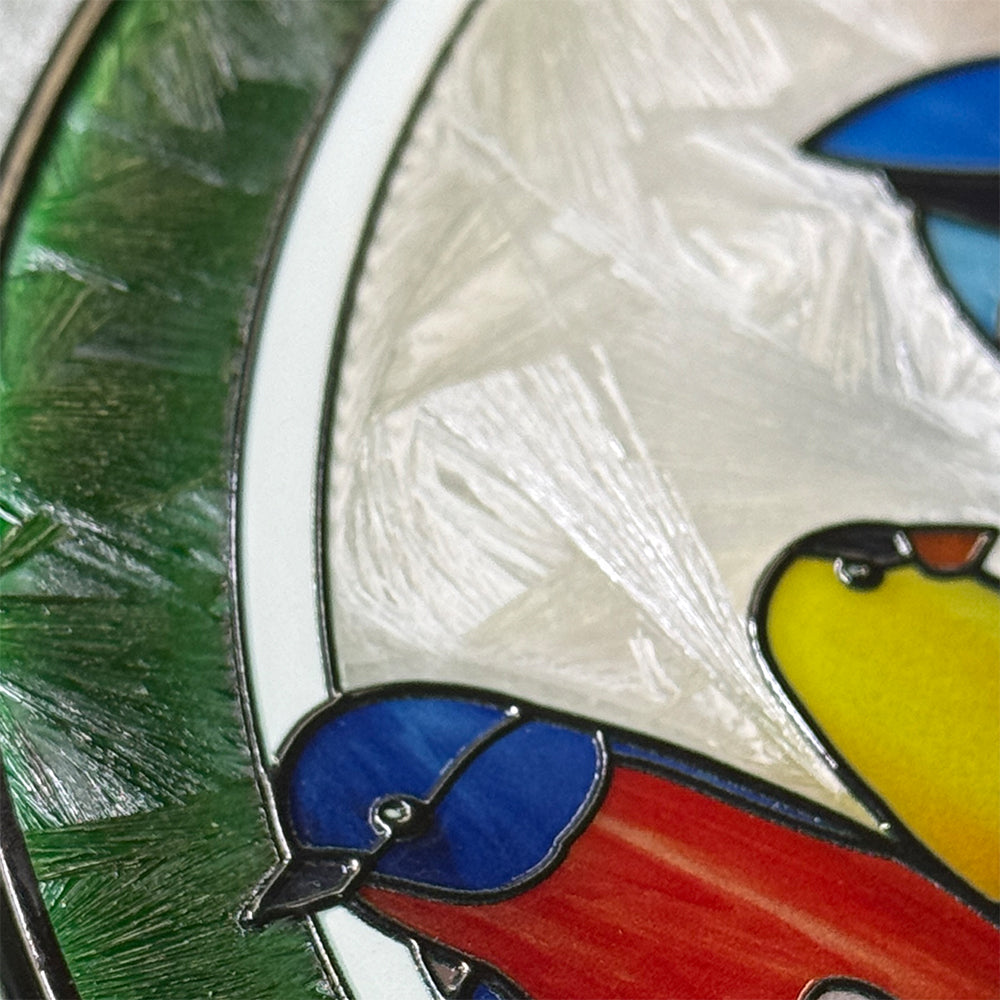 Hummingbird Sun Catcher Decoration Stained Glass Window Hanging