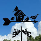 Birdhouse Stainless Steel Weathervane