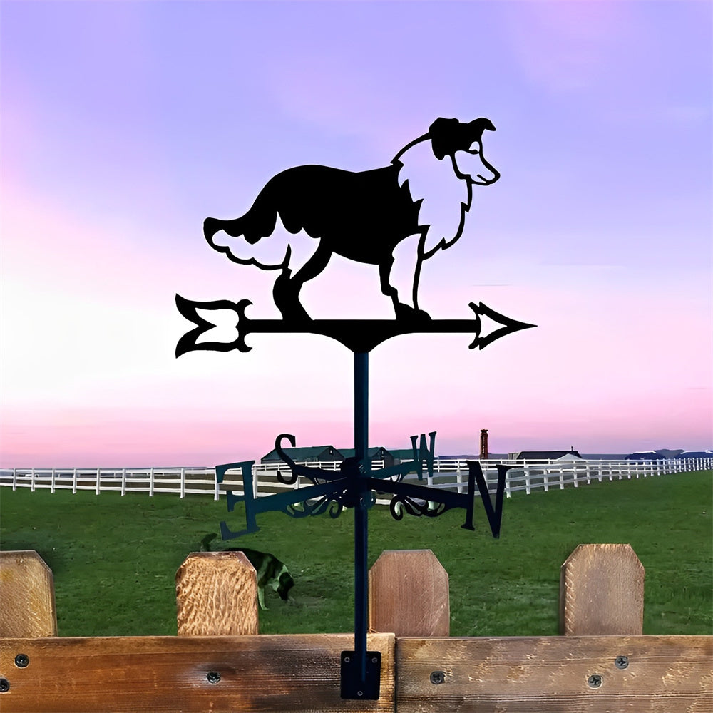 Sheepdog Stainless Steel Weathervane