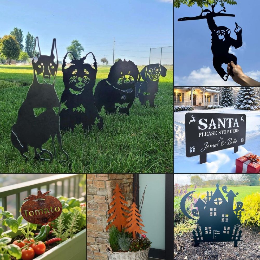 Art de Jardin en Métal