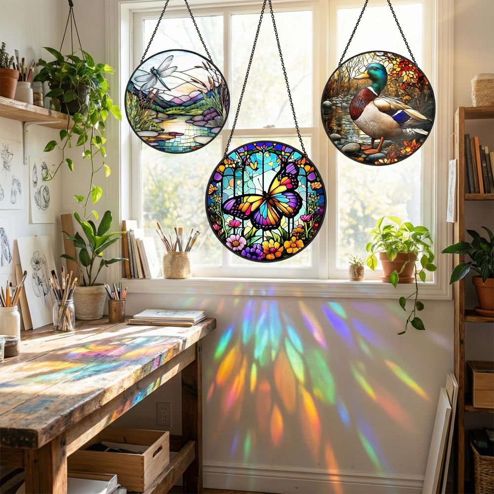 Attrape-Soleil en Vitrail