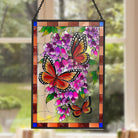 Butterfly Sun Catcher Decoration Stained Glass Window Hanging