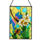 Dragonfly Sun Catcher Decoration Stained Glass Window Hanging