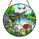 Dragonfly Sun Catcher Decoration Stained Glass Window Hanging