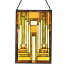 Geometry Sun Catcher Decoration Stained Glass Window Hanging