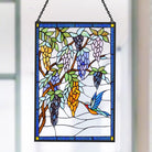 Hummingbird Sun Catcher Decoration Stained Glass Window Hanging
