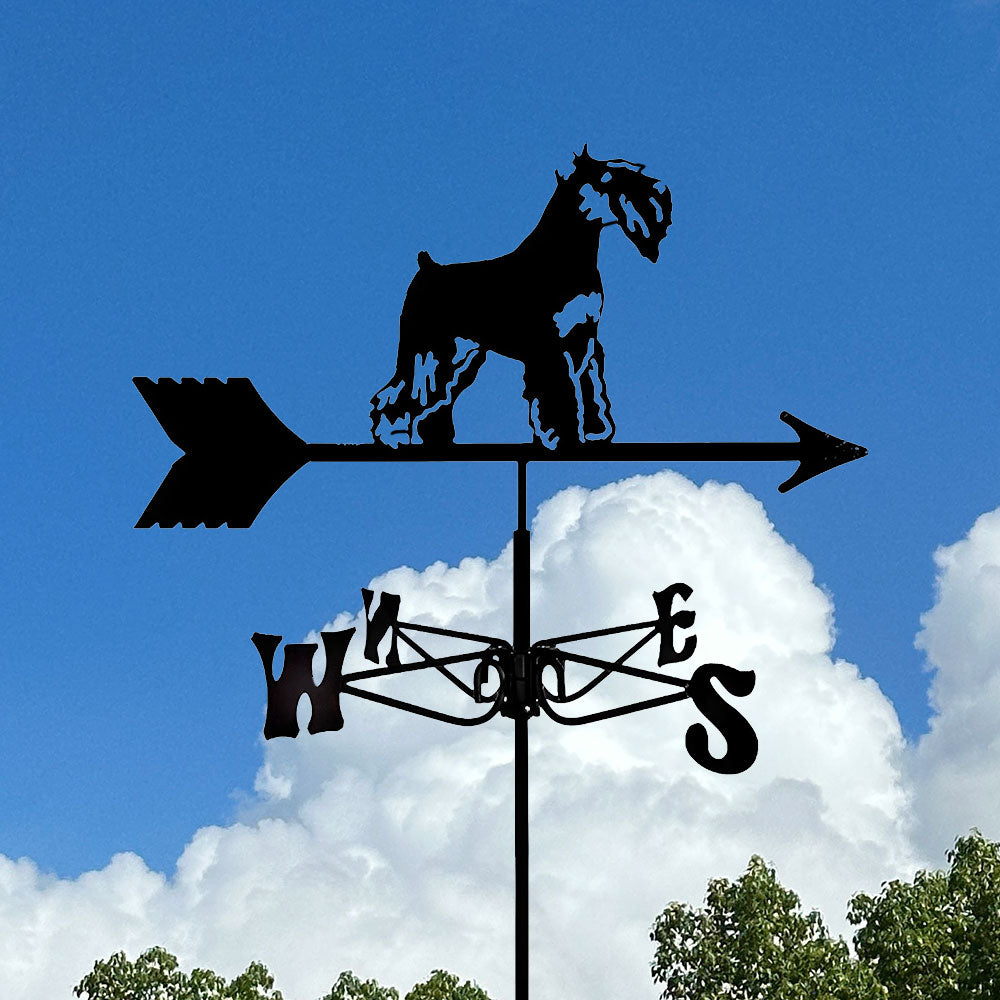 Schnauzer Stainless Steel Weathervane