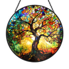 Tree of Life Sun Catcher Decoration Stained Glass Window Hanging