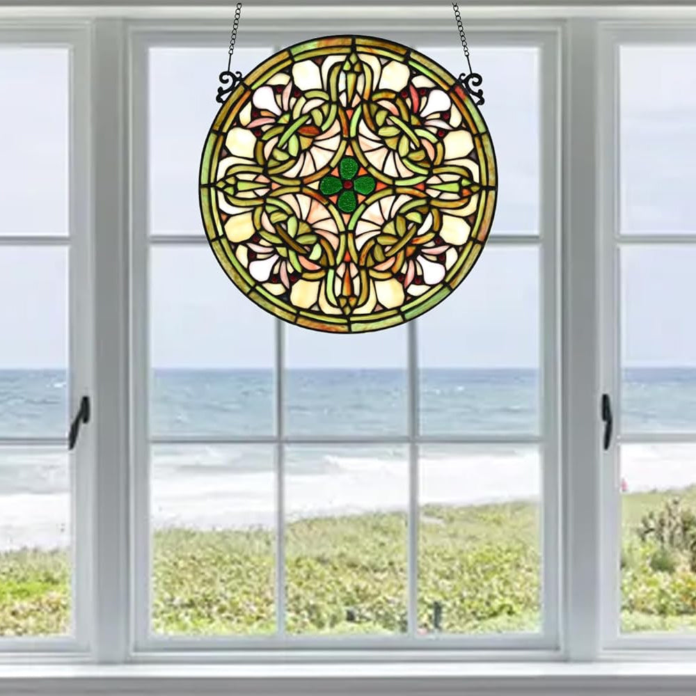 Tree of Life Sun Catcher Decoration Stained Glass Window Hanging