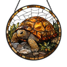 Turtle Sun Catcher Decoration Stained Glass Window Hanging
